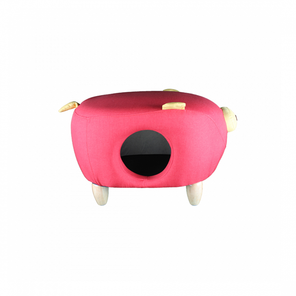 Cat House & Stool | A-735