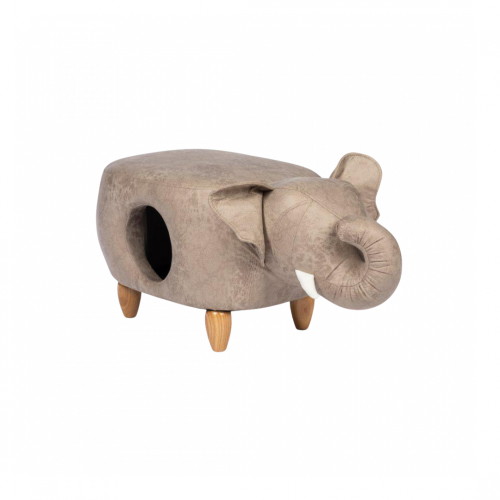 بيت ومقعد للقطط | فيل | A-733