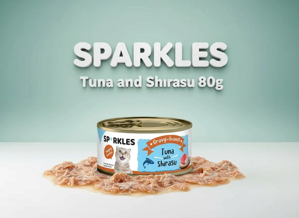 سباركليز | طعام رطب للقطط | 80 غم