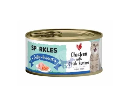SPARKLES | Gravy Licious Chicken with Crab Surimi | 80g