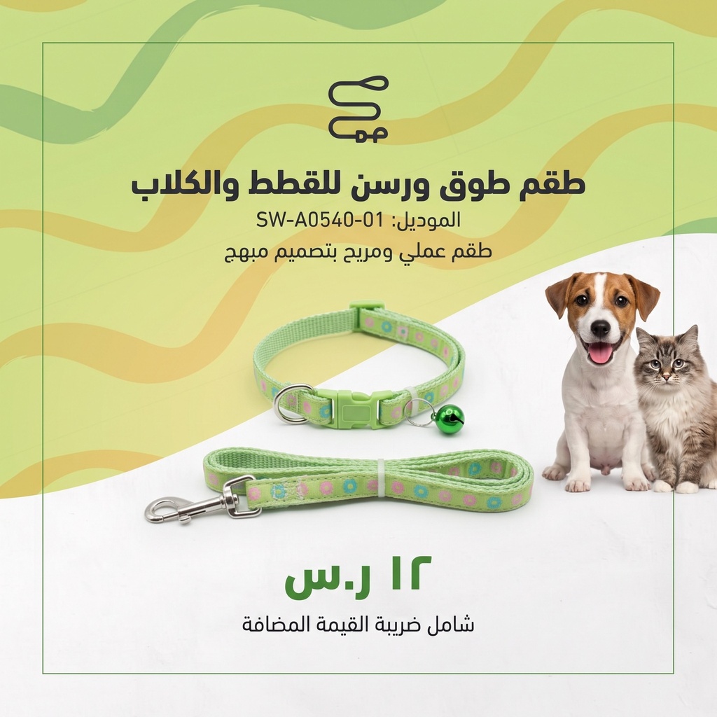 CAT COLLAR & LEASH