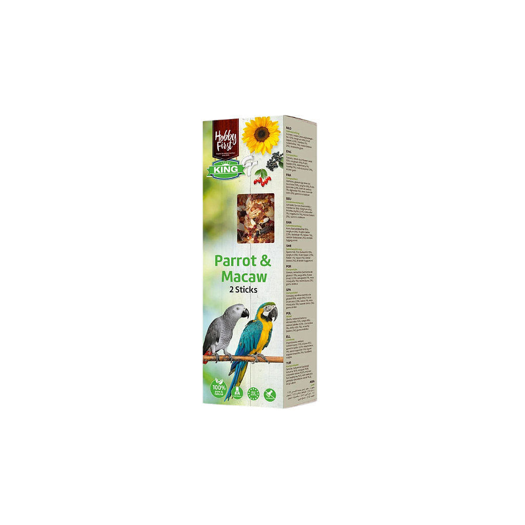 هوبي فيرست | أعواد بالفواكه و العسل للببغاء | 90غم