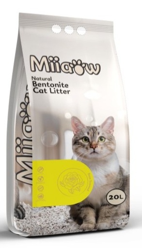مياوو !!! رمل قطط برائحة الورد 20 لتر