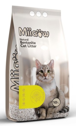 Miiaow | Bintonite Cat Litter Rose | 10L