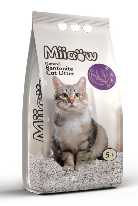 Miiaow Cat Litter Lavender-5L  