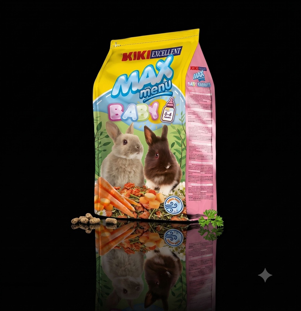Kiki | Max Menu  Baby Rabbits   | 1kg      