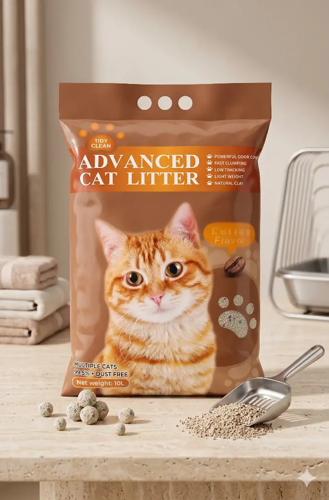 ADVANCED CAT LITTER (COFFEE SCENT)- 10L