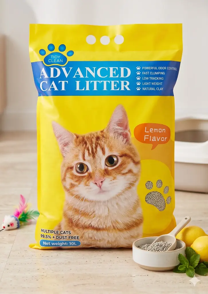 ADVANCED CAT LITTER (LEMON SCENT)- 10L