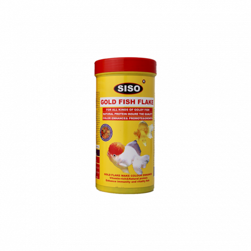 SISO | Gold Fish Flakes | 100g/500ml