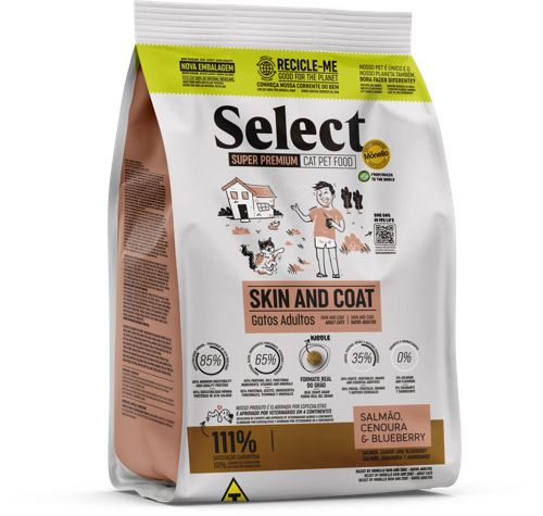 [N03014] Select By Monello | Adult Cat Skin & Coat | 1.5kg