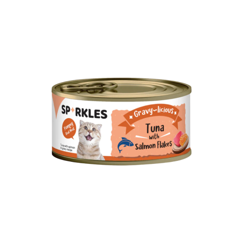 [082037] Sparkles Gravy Licious Tuna With Salmon-80Gm