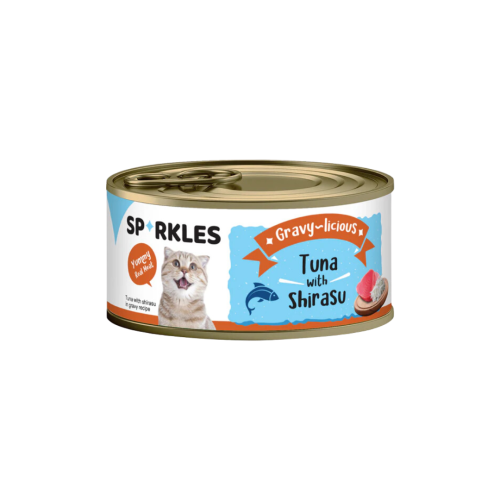 [082020] Sparkles Gravy Licious Tuna With Shirasu-80Gm