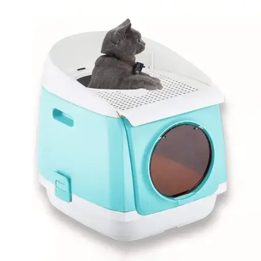  حمام مغلق للقطط | P006