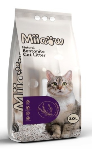[Mii-20L] Miiaow Cat Litter Lavender-20L