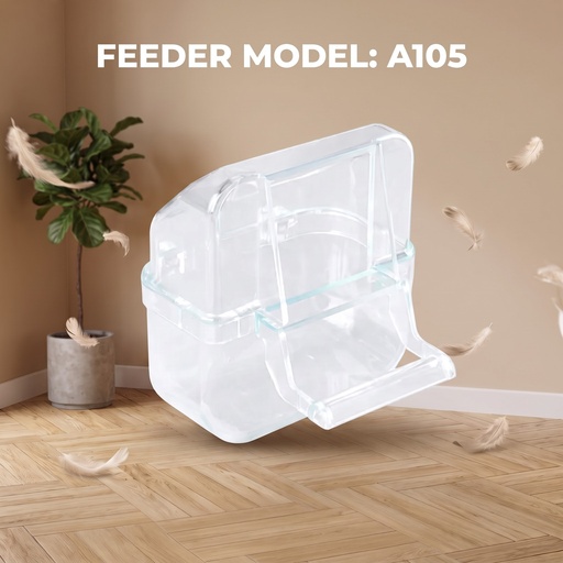 [BRD-ACC-A105F] Bird Cage 105 Feeder 