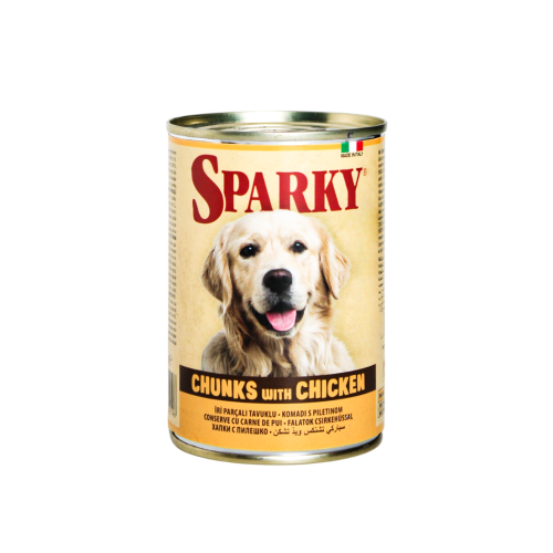 [800947000219A] سباركي !!! غذاء يومي للكلاب البالغة 415 جرام