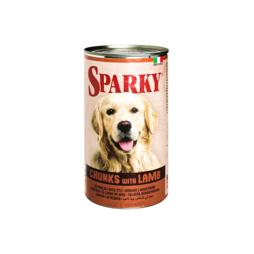 [800947000230A] Sparky | Dog Chunkies with Lamb-1250g