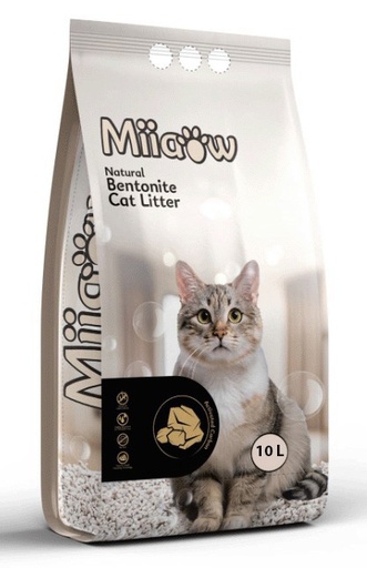 [Mii-10L] مياوو !!! رمل قطط  مدعم بالكربون النشط 10 لتر