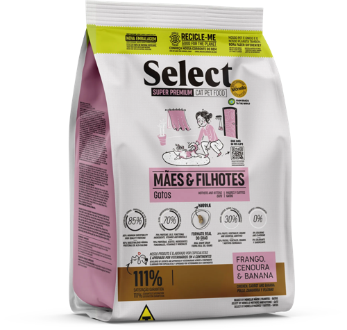 [3000733]  Select By Monello | Mother and Kitten | 7kg