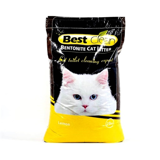 [BST20KG] Best Clean | Cat Litter Lemon | 20kg