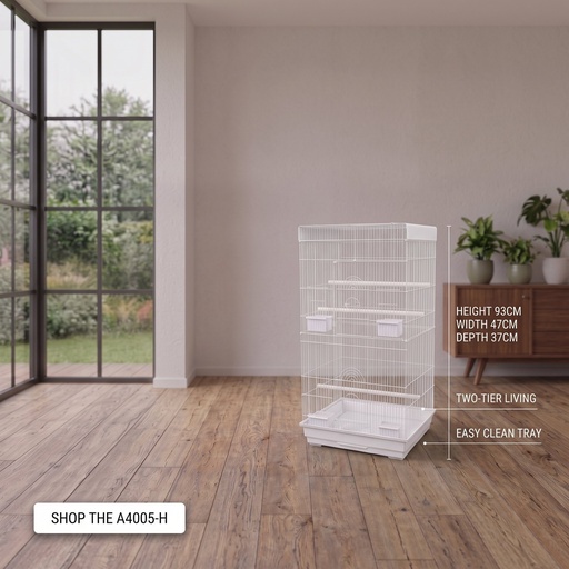 [BRD-CAG-05492] Bird Cage  | A4005-H           