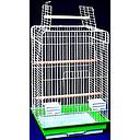 [C506] قفص الببغاء 830A زنك